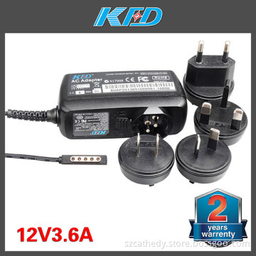 2 Years Warranty Microsoft 12V 3.6A Power Charger Surface St Tablet PC